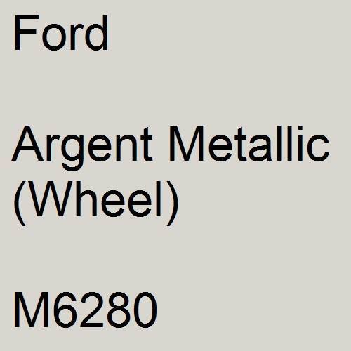 Ford, Argent Metallic (Wheel), M6280.